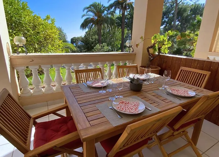 Le Gatsby 3 Etoiles - Gde Terrasse -tennis - Vue * Hyeres